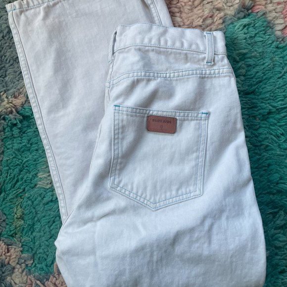Rudy Jude Utility Jeans size 3 in white - Picture 4 of 4